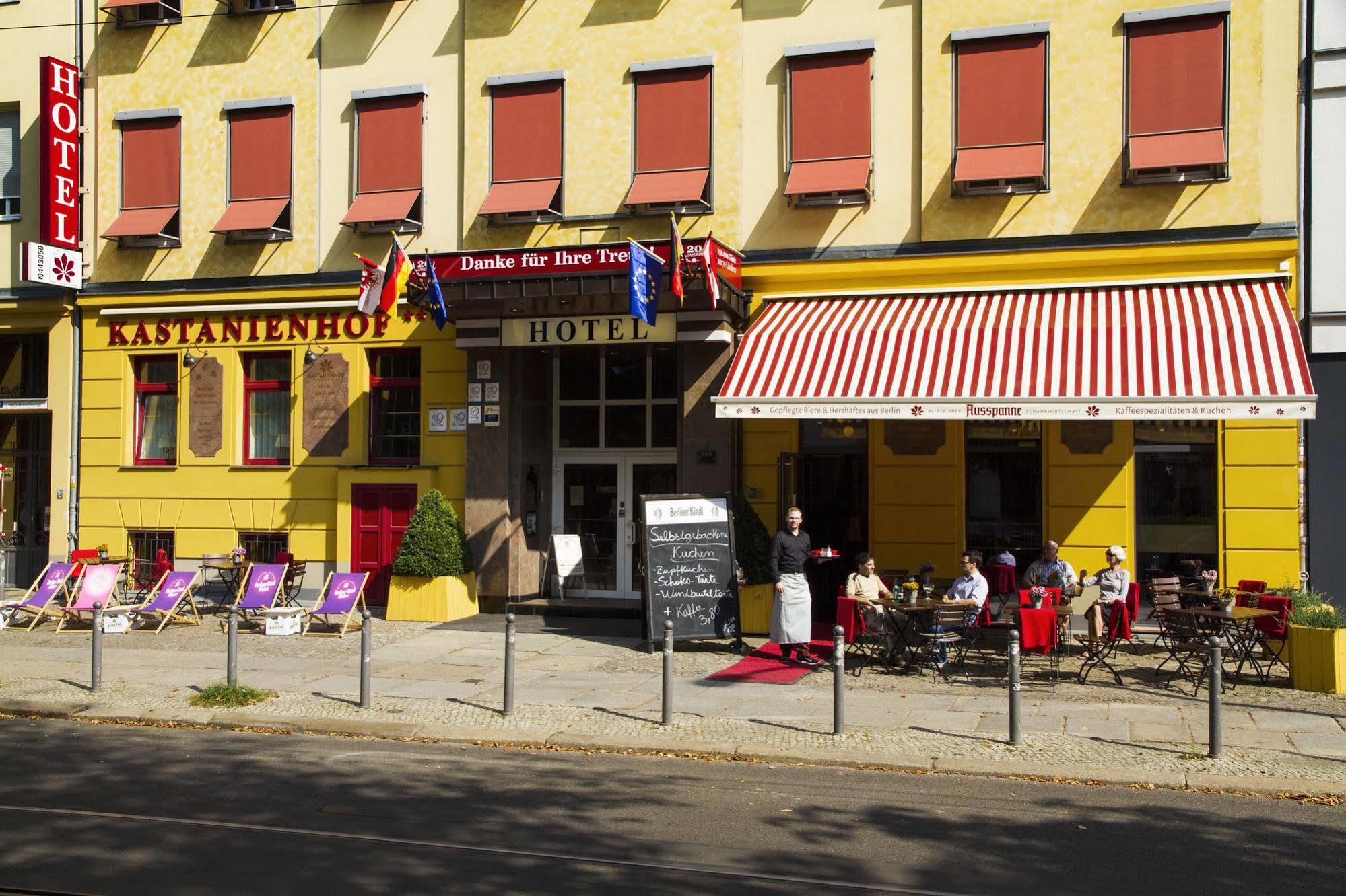 Hotel Kastanienhof Berlín Exterior foto